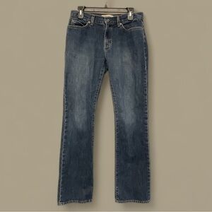 Vintage Y2K GAP Modern Boot Cut Denim Blue Jeans Size 8R EUC #3096